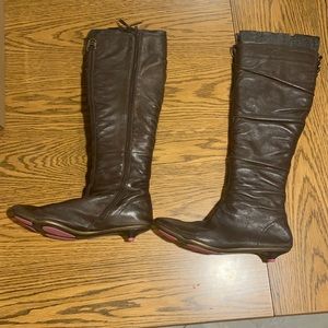 KITTEN HEEL Cole Haan G series boots